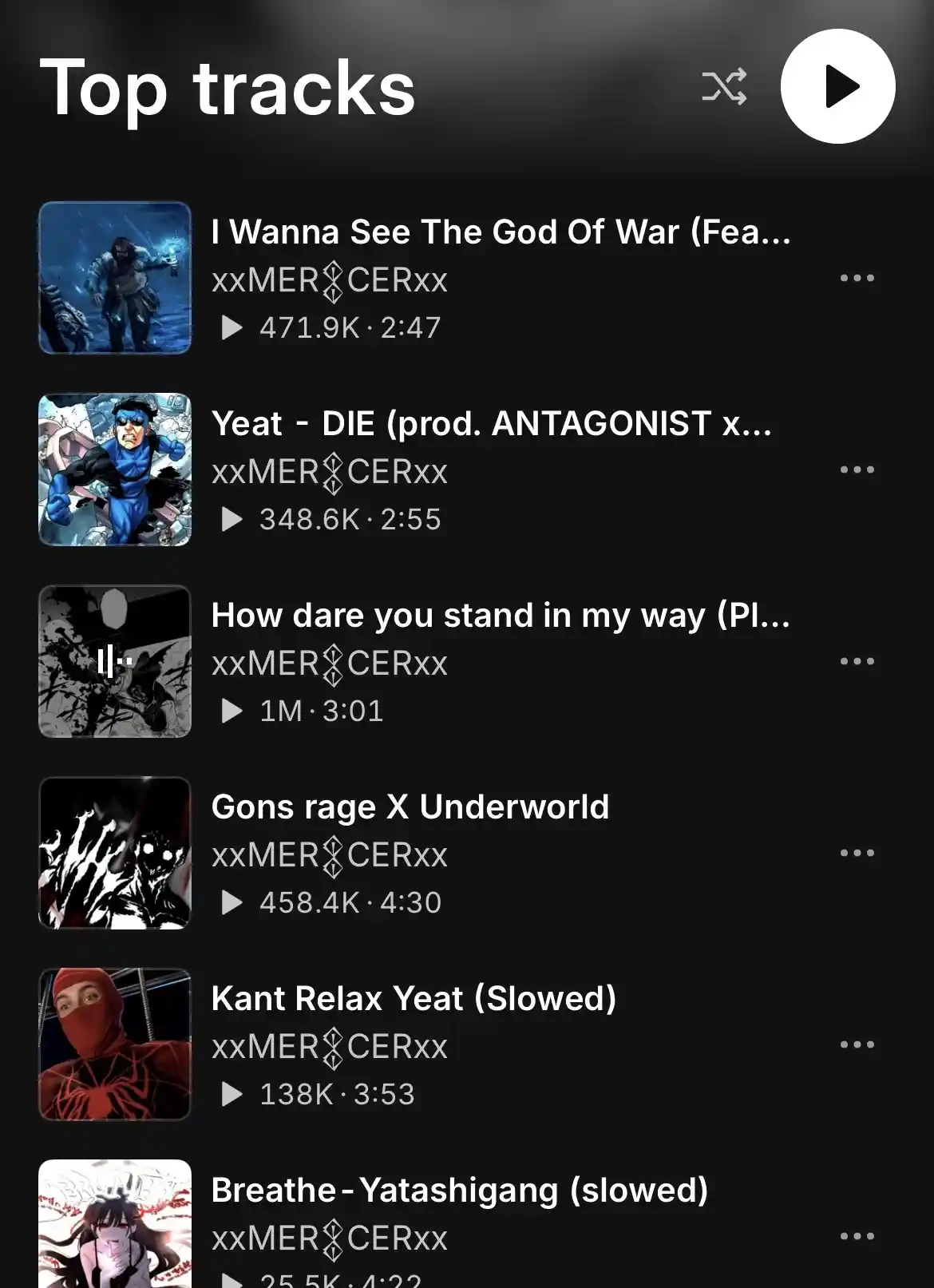 SoundCloud account proof 5