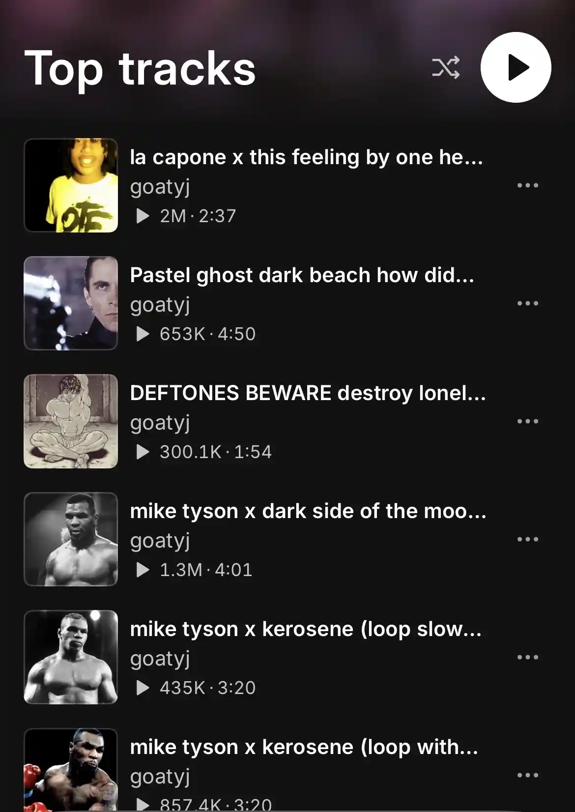 SoundCloud account proof 6